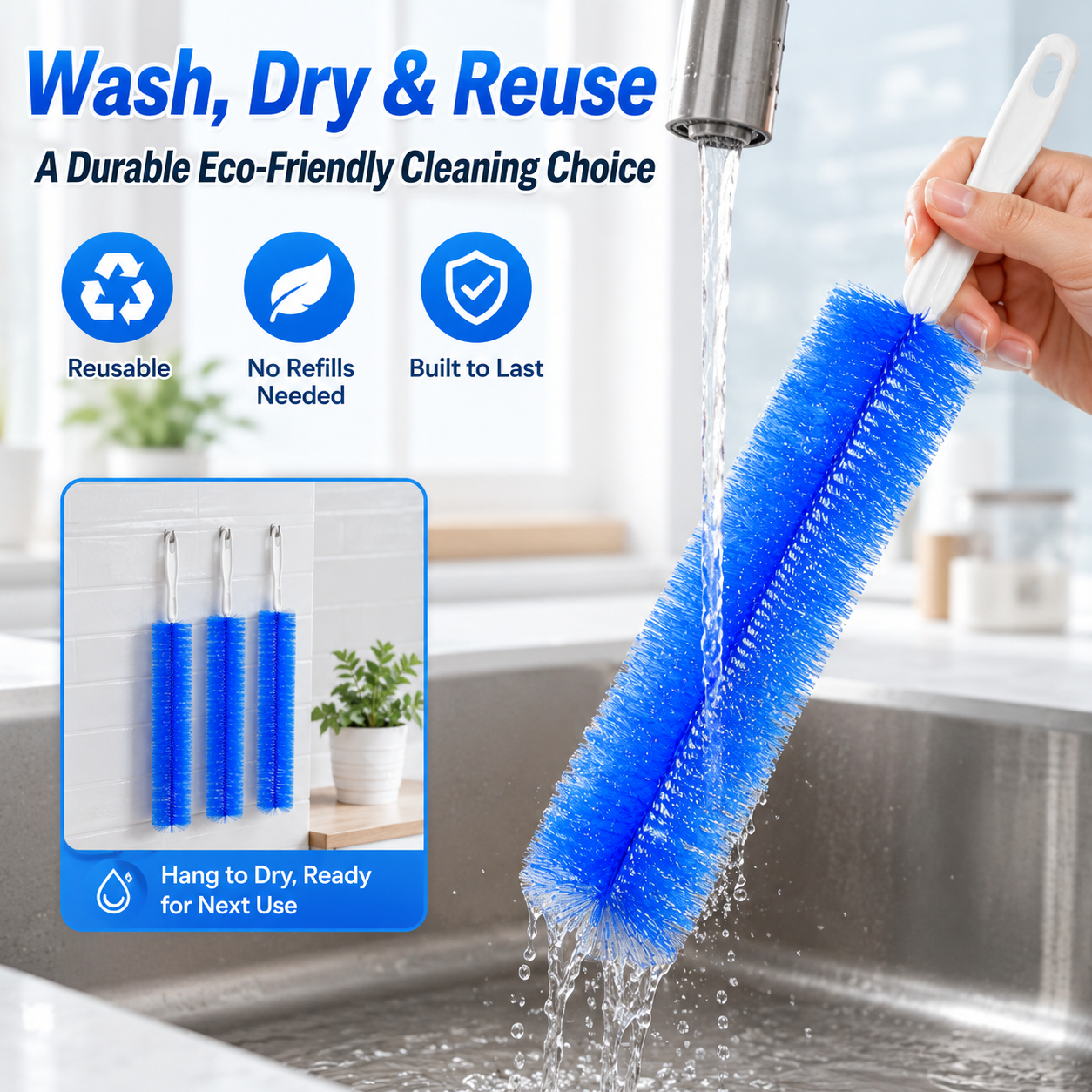 The Ultimate Bendable Microfiber Dust Remover(3 Counts)