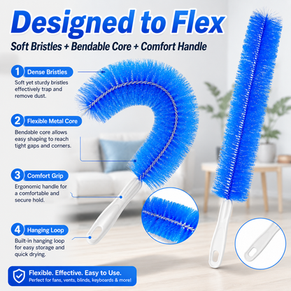 The Ultimate Bendable Microfiber Dust Remover(3 Counts)