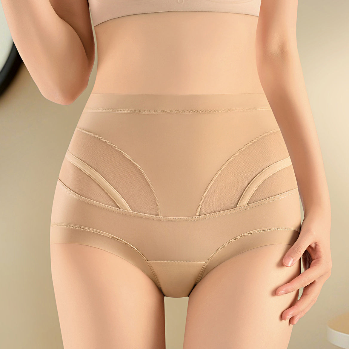 🌸Buy 3 Get 3 Free🌸-4-in-1 🔥High-Waist Breathable Shaping Panties