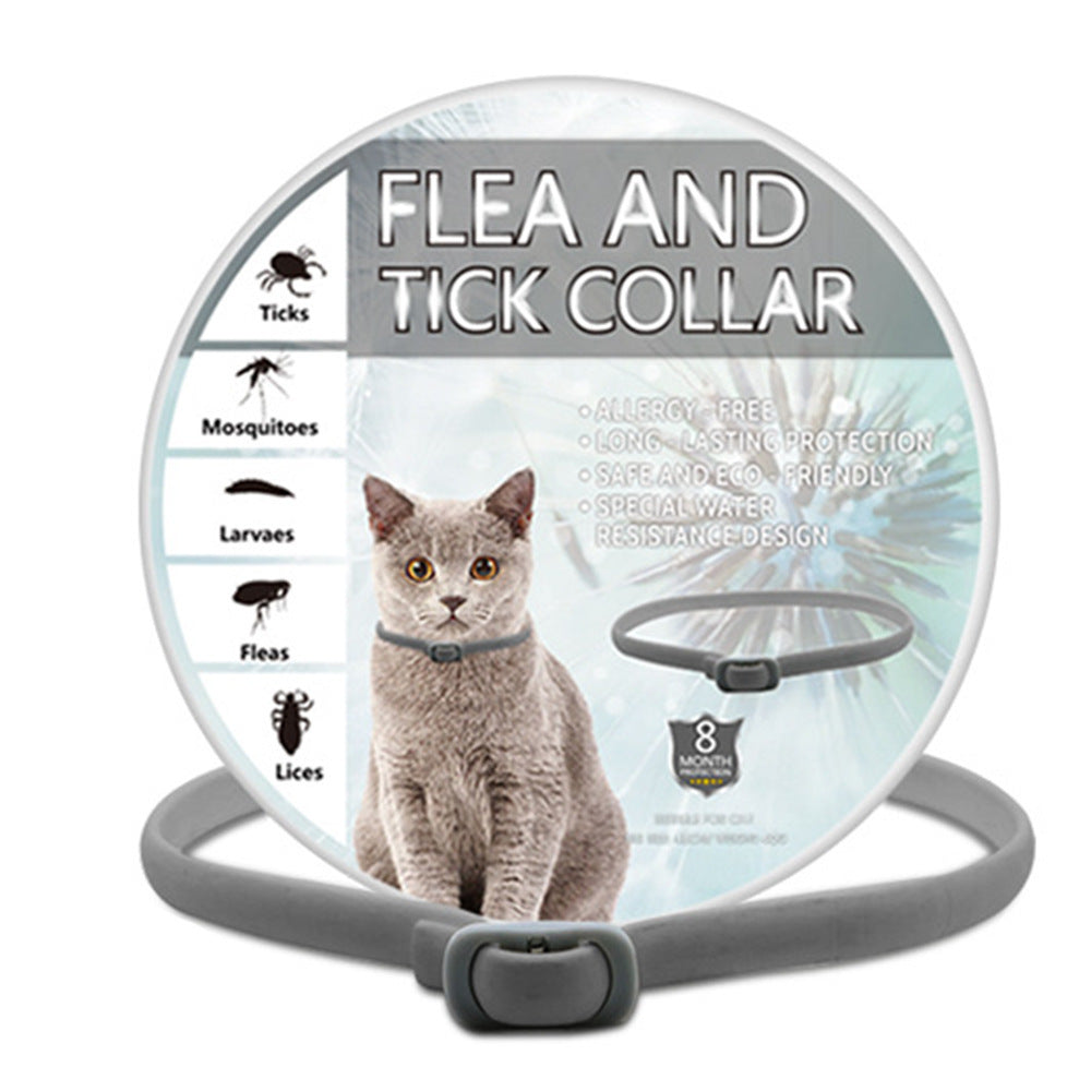🥳2026 HOT SALE🌿🛡️ Natural Essential Oil Pet Collar – 8‑month flea & tick protection. Plant‑based, no harsh chemicals. Safe for dogs & cats! 🐾✨