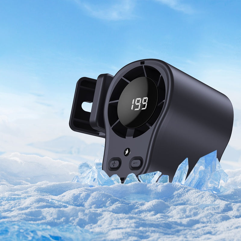 🔥 Portable Turbo Fan with LED Display