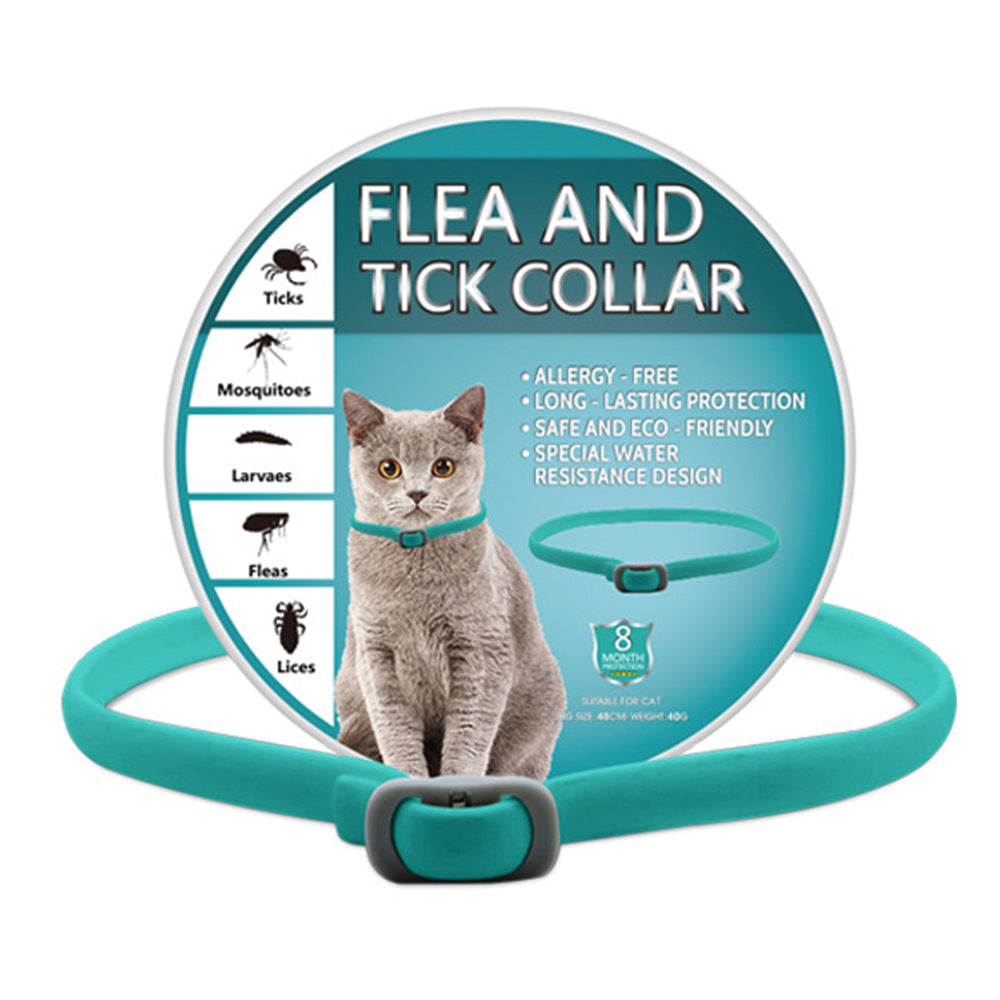 🥳2026 HOT SALE🌿🛡️ Natural Essential Oil Pet Collar – 8‑month flea & tick protection. Plant‑based, no harsh chemicals. Safe for dogs & cats! 🐾✨