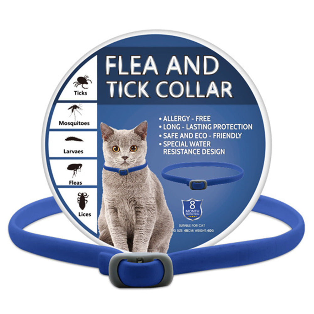 🥳2026 HOT SALE🌿🛡️ Natural Essential Oil Pet Collar – 8‑month flea & tick protection. Plant‑based, no harsh chemicals. Safe for dogs & cats! 🐾✨