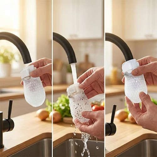 🚰Faucet Filter Cotton 🔥NO TOOLS NO INSTALLATION 🔥