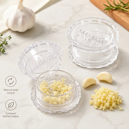 🔥Last Day 50% OFF🧄Manual Garlic Twister & Masher – Crush Garlic in Seconds, No Mess Required