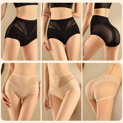 🌸Buy 3 Get 3 Free🌸-4-in-1 🔥High-Waist Breathable Shaping Panties