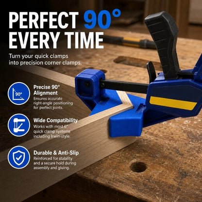 Precise 90° Corner Clamp Adapters