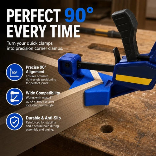 Precise 90° Corner Clamp Adapters