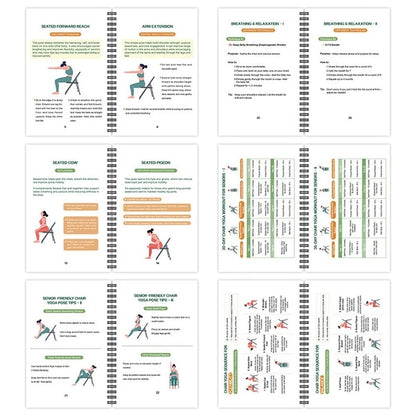 The Complete Guide to Chair Yoga for Seniors Over 60: 40+ Low-Impact Easy Exercises to Restore Strength, Mobility, Balance, and Lose Weight