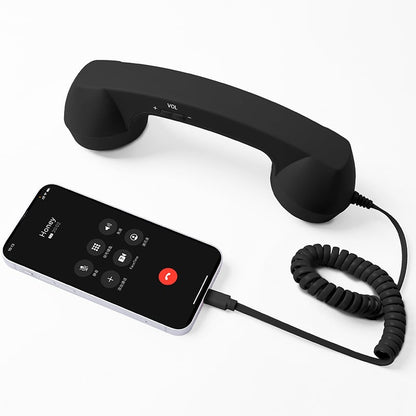 ☎️ Retro telephone handset with Type-C interface 📞
