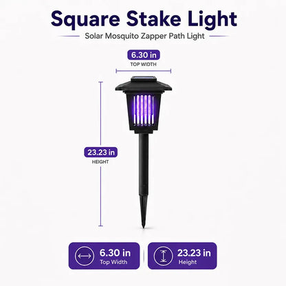 🔥Last Day 50% OFF ✨Solar Mosquito Zapper Light | 0 Electricity Bill | Pets & Kids Safe