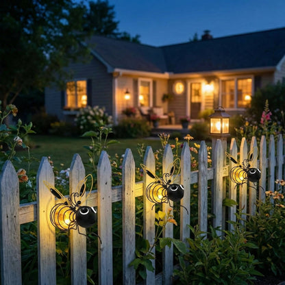 🐝Outdoor Hanging Solar Bee Light - Perfect Gift For Plant Lovers Moms Or Literally Anyone Who Smiles❤️
