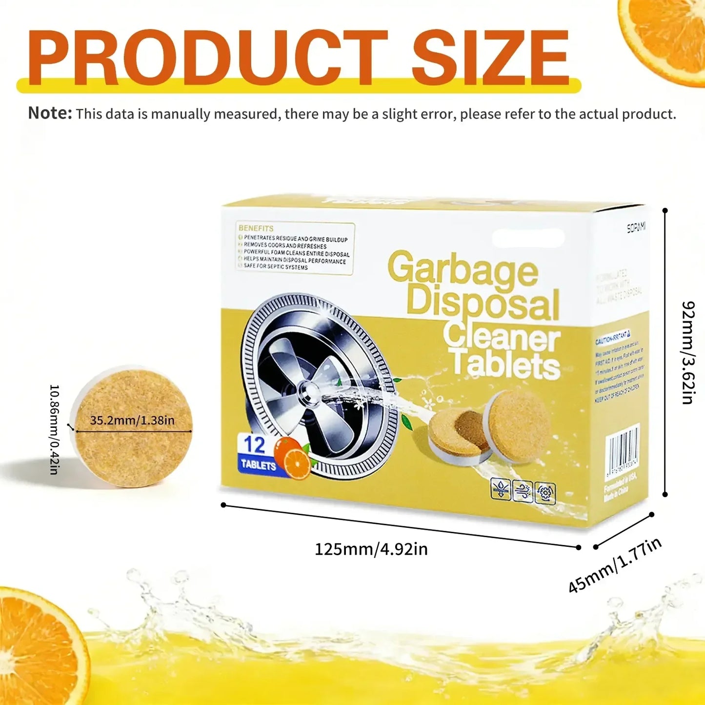 🔥LAST DAY 50% OFF🔥Deep Clean Disposal Tablets