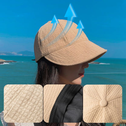 🏆Limited Sale 49% OFF☀️Women's Wide Brim Sun-protection Cap