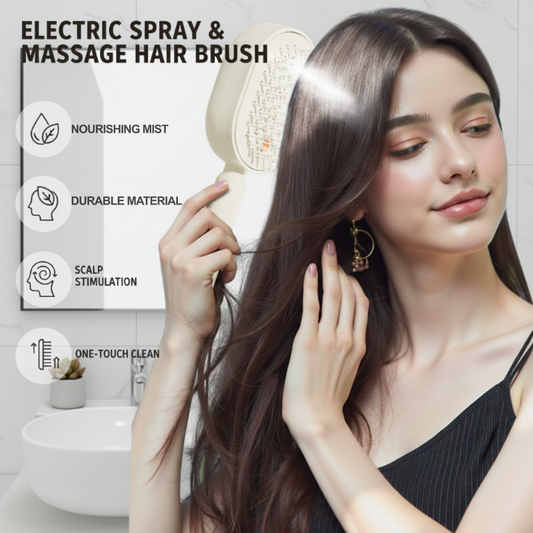 📢📢50% off!! ⏰Electric Spray Massage Comb✨🔥