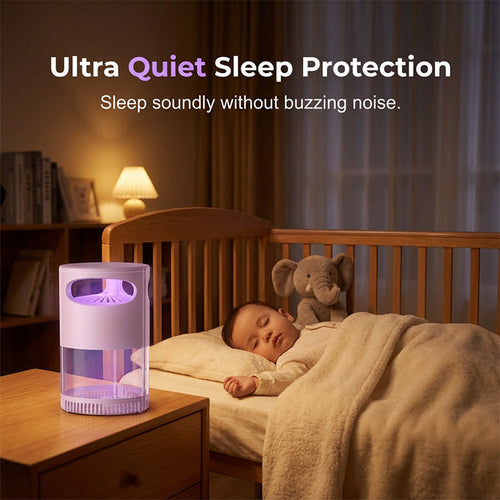 🥳2026 HOT SALE🥳💞50K+ SOLD!🦟🔇 50% OFF! UV Mosquito Killer Lamp – USB powered, chemical‑free, ultra‑quiet. 50K+ sold for peaceful sleep. 🌙✨