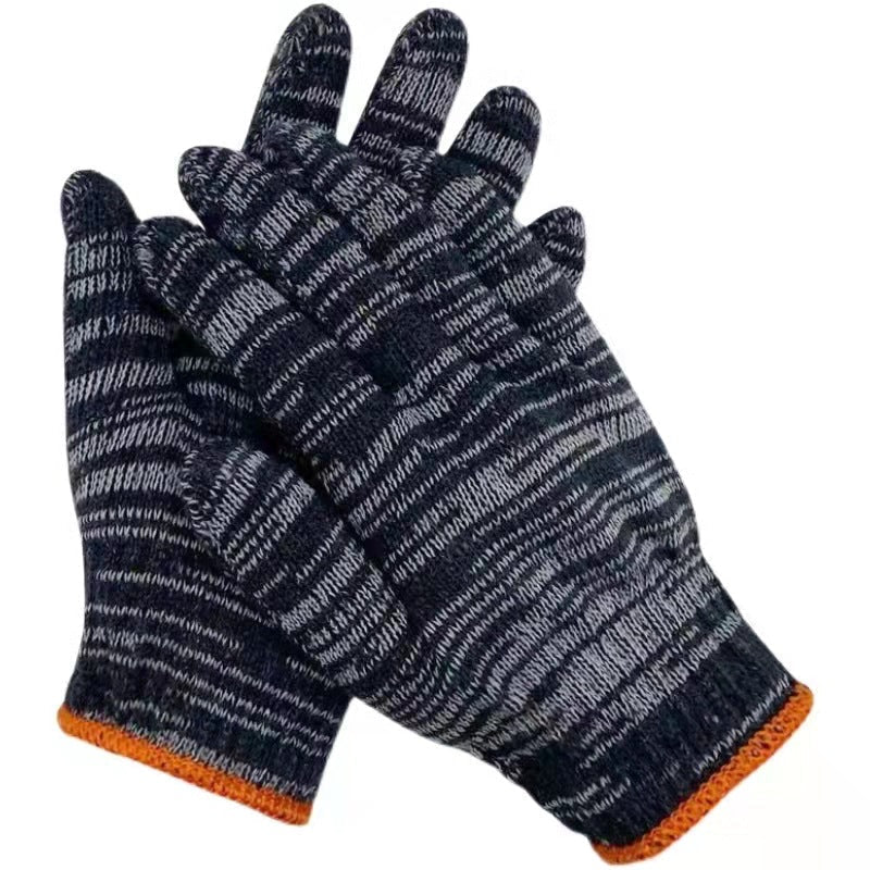 10-Gauge Knitted Durable Protective Work Gloves