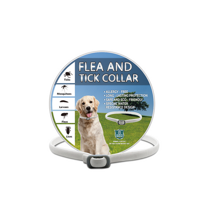 🥳2026 HOT SALE🌿🛡️ Natural Essential Oil Pet Collar – 8‑month flea & tick protection. Plant‑based, no harsh chemicals. Safe for dogs & cats! 🐾✨