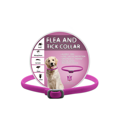 🥳2026 HOT SALE🌿🛡️ Natural Essential Oil Pet Collar – 8‑month flea & tick protection. Plant‑based, no harsh chemicals. Safe for dogs & cats! 🐾✨