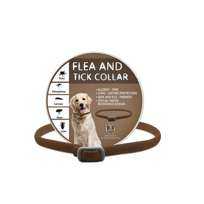 🥳2026 HOT SALE🌿🛡️ Natural Essential Oil Pet Collar – 8‑month flea & tick protection. Plant‑based, no harsh chemicals. Safe for dogs & cats! 🐾✨