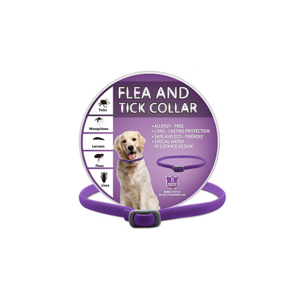 🥳2026 HOT SALE🌿🛡️ Natural Essential Oil Pet Collar – 8‑month flea & tick protection. Plant‑based, no harsh chemicals. Safe for dogs & cats! 🐾✨