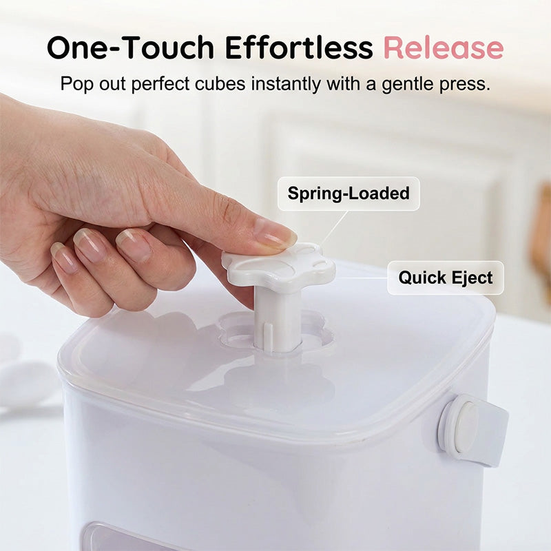 Portable Press Type Ice Bucket