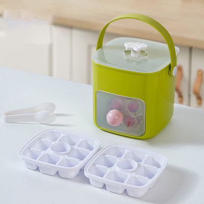 Portable Press Type Ice Bucket