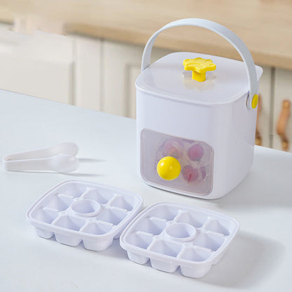 Portable Press Type Ice Bucket