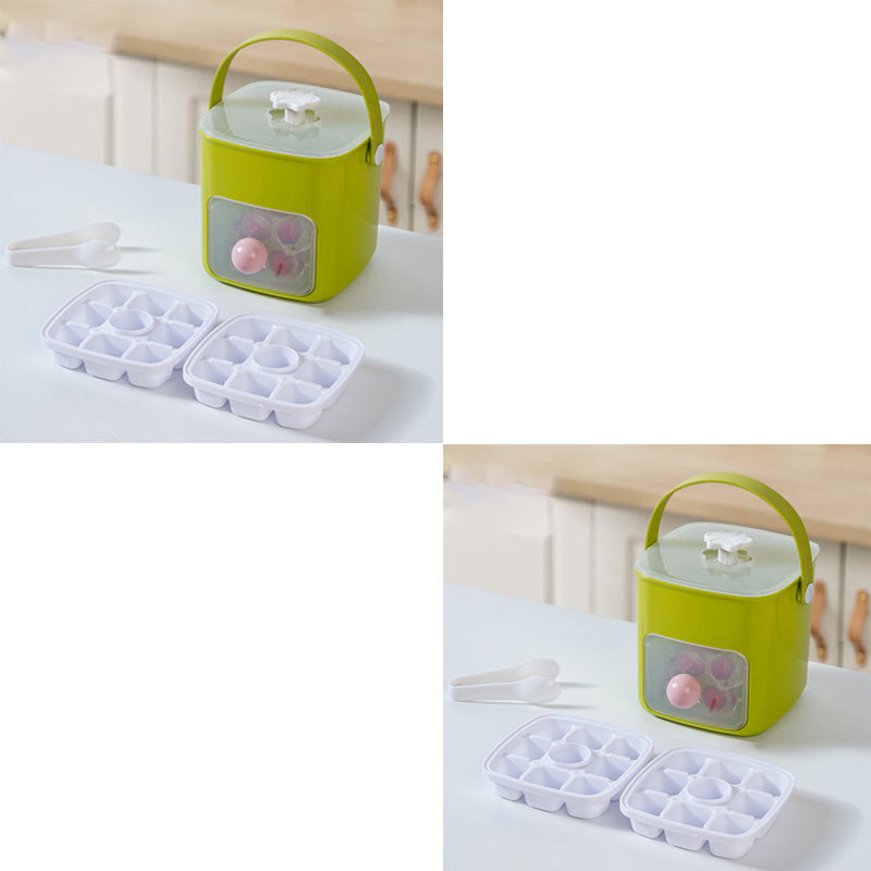 Portable Press Type Ice Bucket
