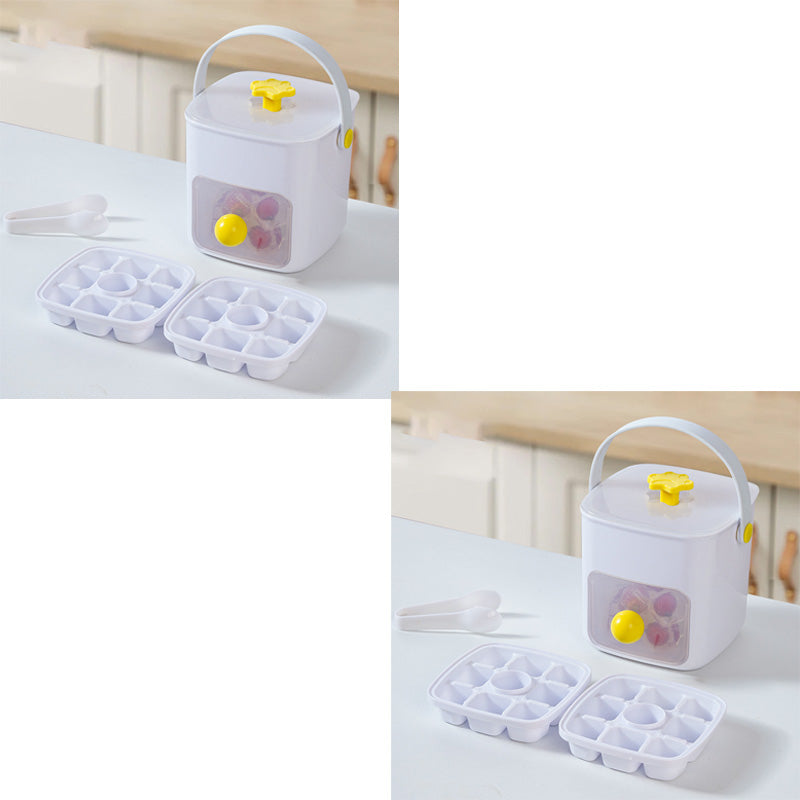 Portable Press Type Ice Bucket