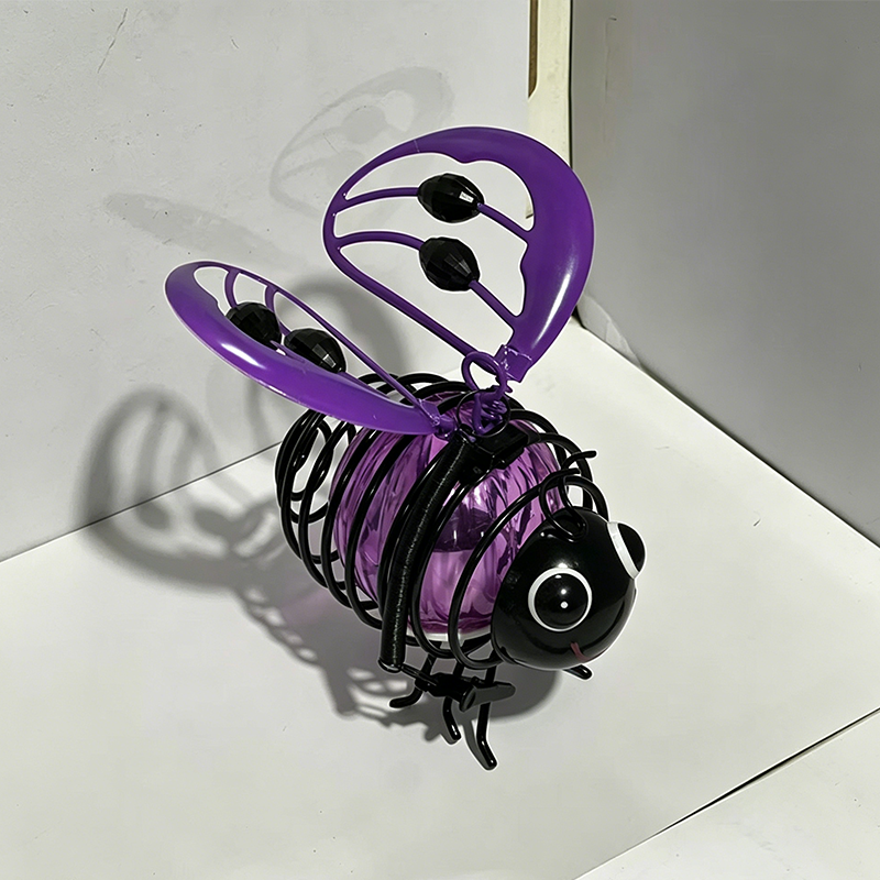 Solar-Powered Hanging Bee Light