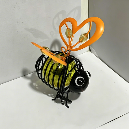 Solar-Powered Hanging Bee Light